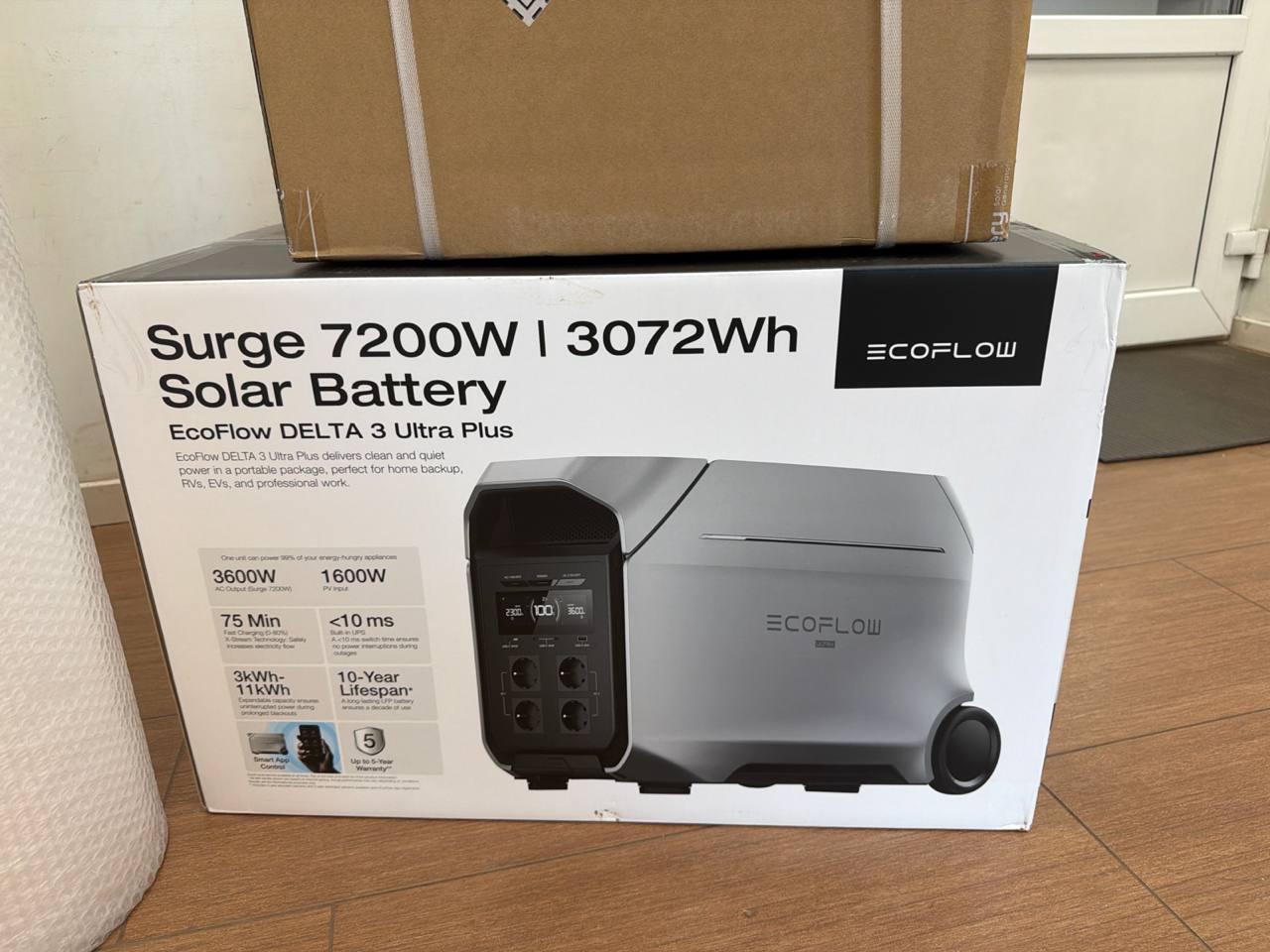 Электростанция EcoFlow Delta 3 Ultra Plus