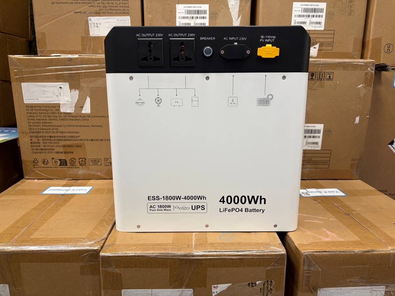 Электростанция JQB power 1800W-4000Wh