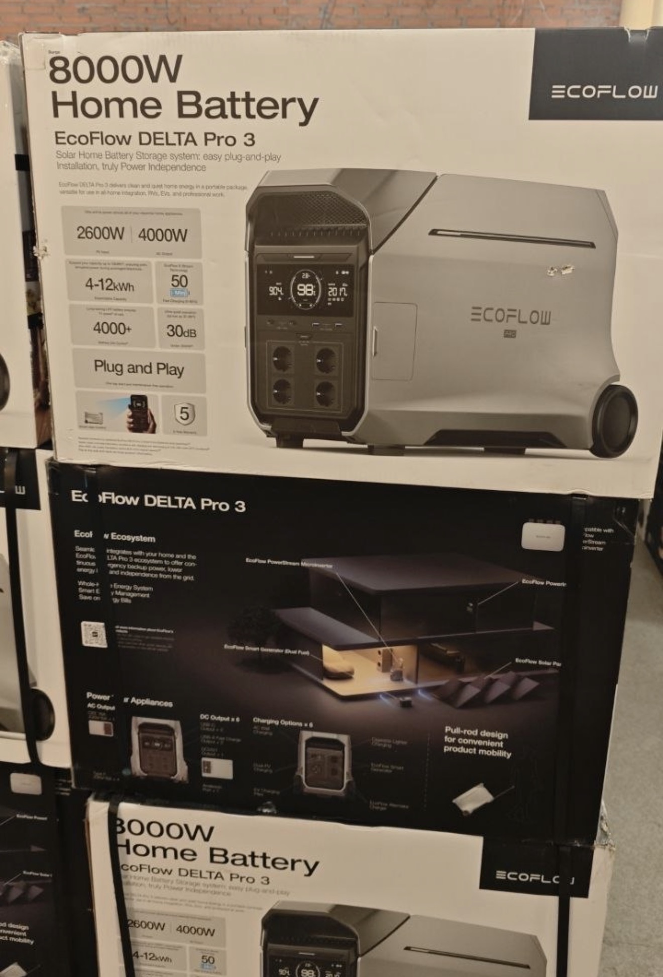 Электростанция EcoFlow Delta pro 3 EU