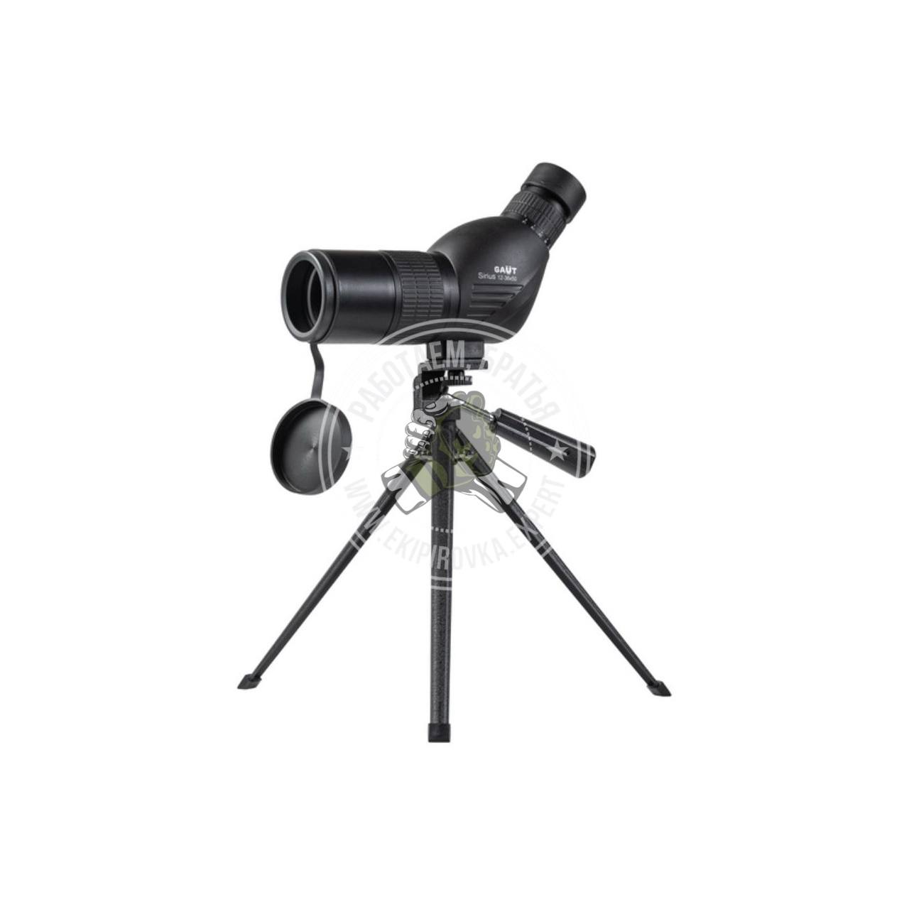 Зрительная труба GAUT Sirius 12-36x50, линзы BK7, со штативом