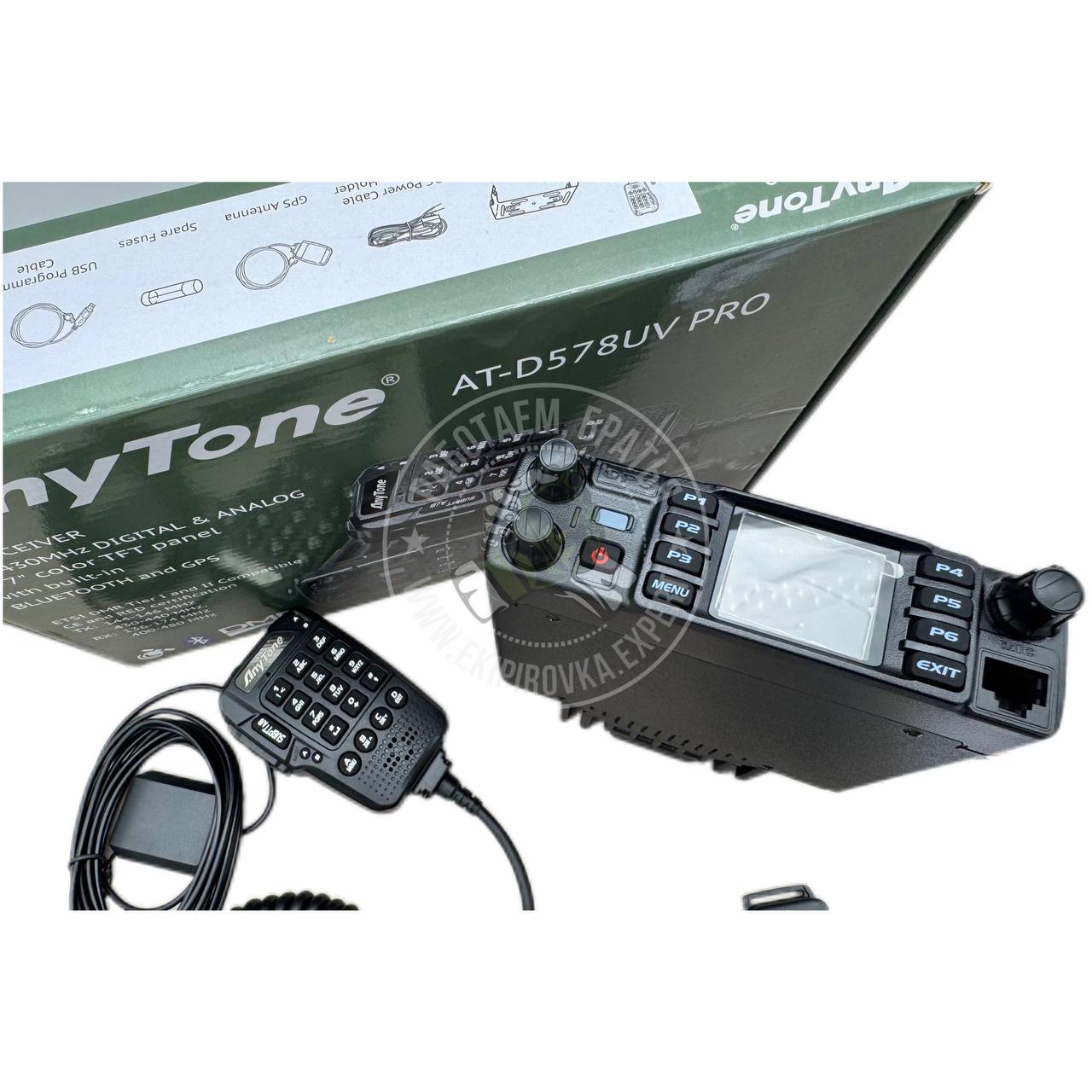 Автомобильная радиостанция Anytone AT-D578UV Pro