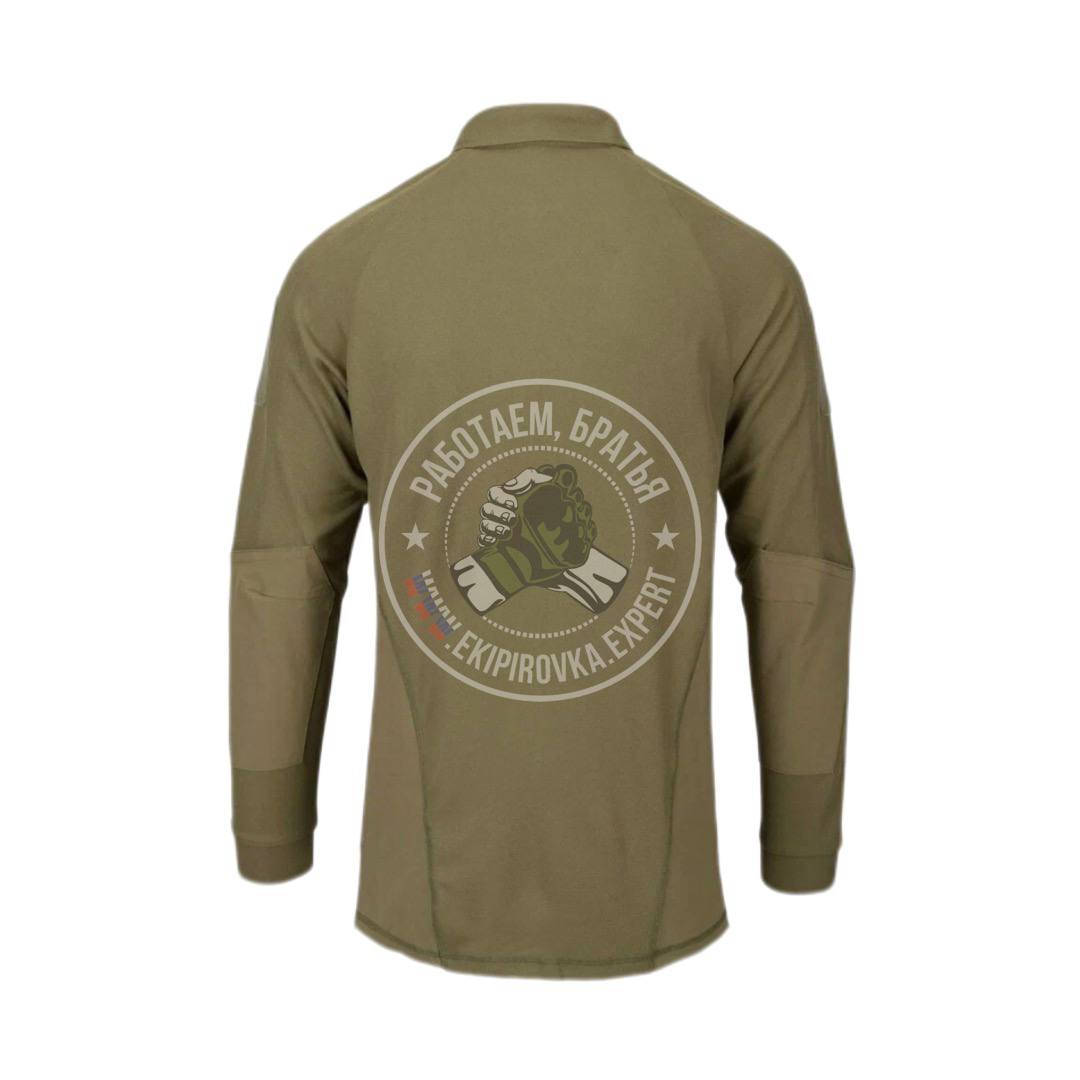 Рубашка-поло тактическая RANGE Helikon (Coyote, M)