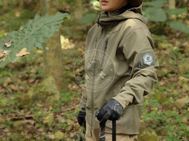 Куртка EmersonGear Blue label "Spinosaurus" (L, Khaki)