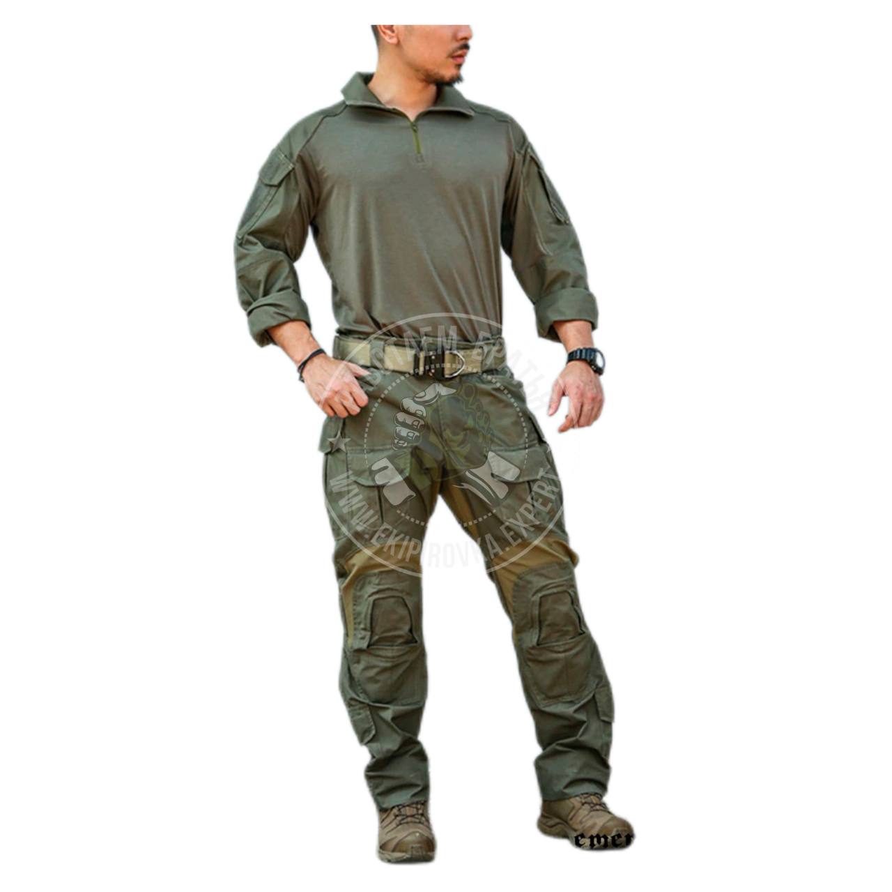 Рубашка боевая EmersonGear Upgraded Gen3 Combat Shirt (Ranger Green, M)
