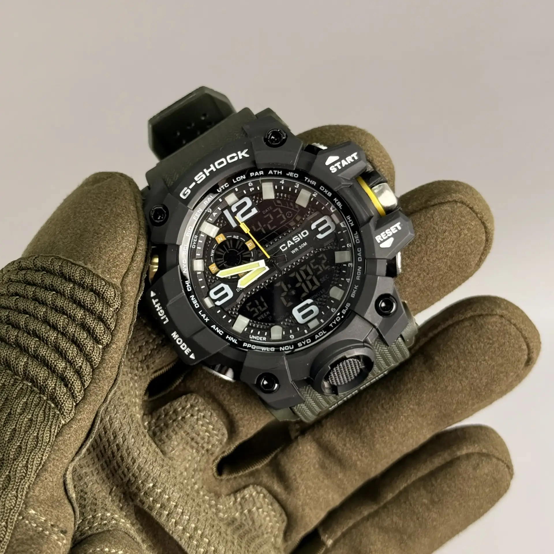 Тактические наручные мужские часы CASIO / replica