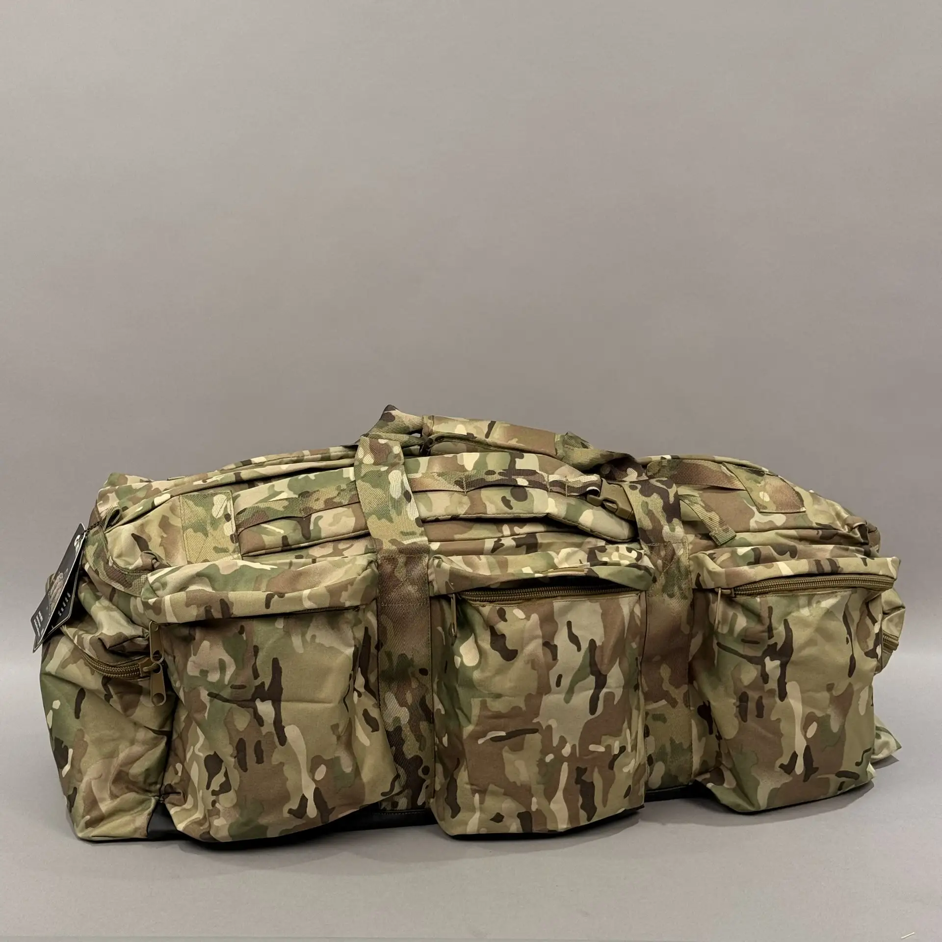 Сумка-рюкзак (баул) GONGTEX®️, 100L, тактический (Арт.0721) в расцветке мультикам / MultiCam
