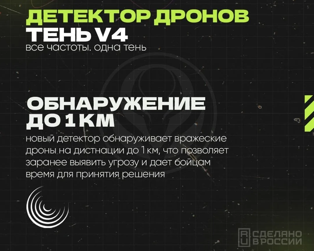 Детектор дронов «ТЕНЬ» V4