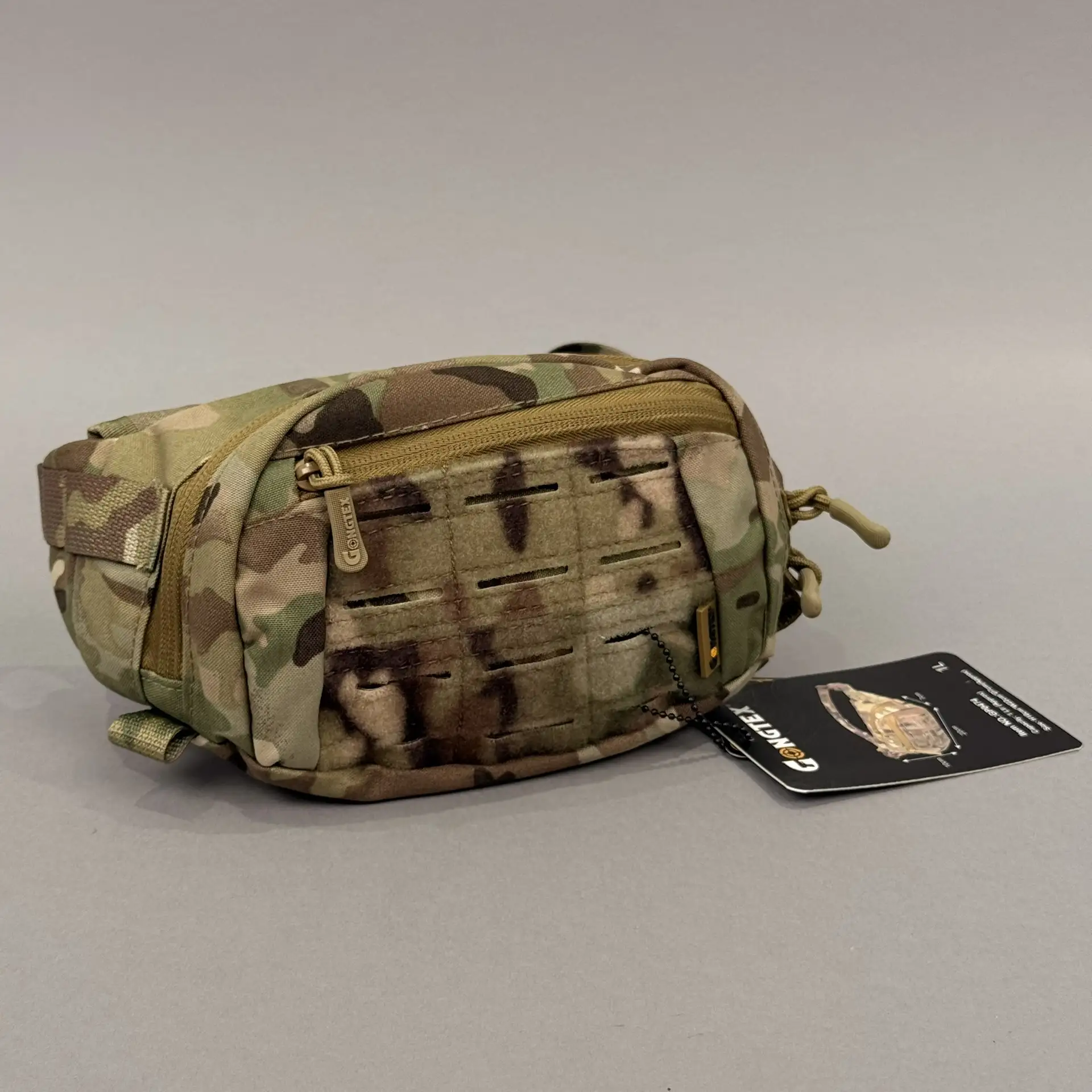 Сумка поясная GONGTEX Waist bag, в расцветке мультикам / MultiCam