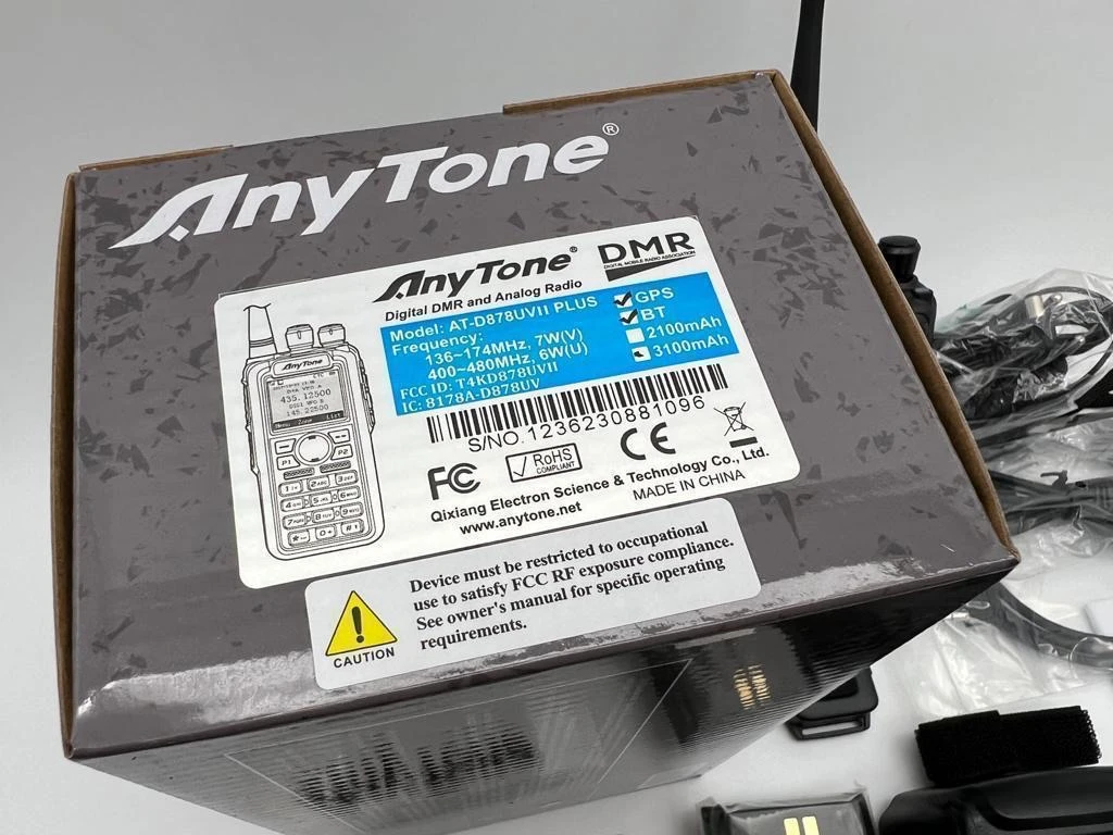 AnyTone DMR AT-D878UV II Plus