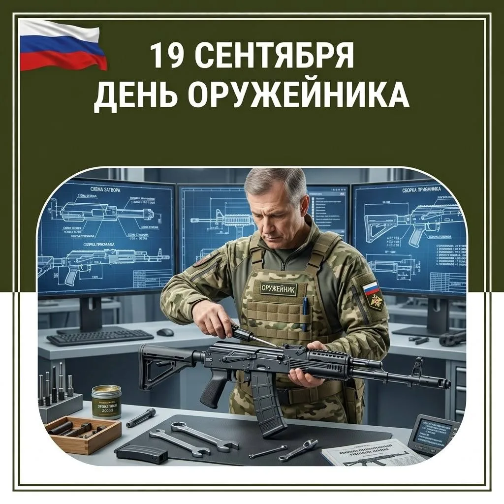 19 сентября — День оружейника 🛠️⚙️