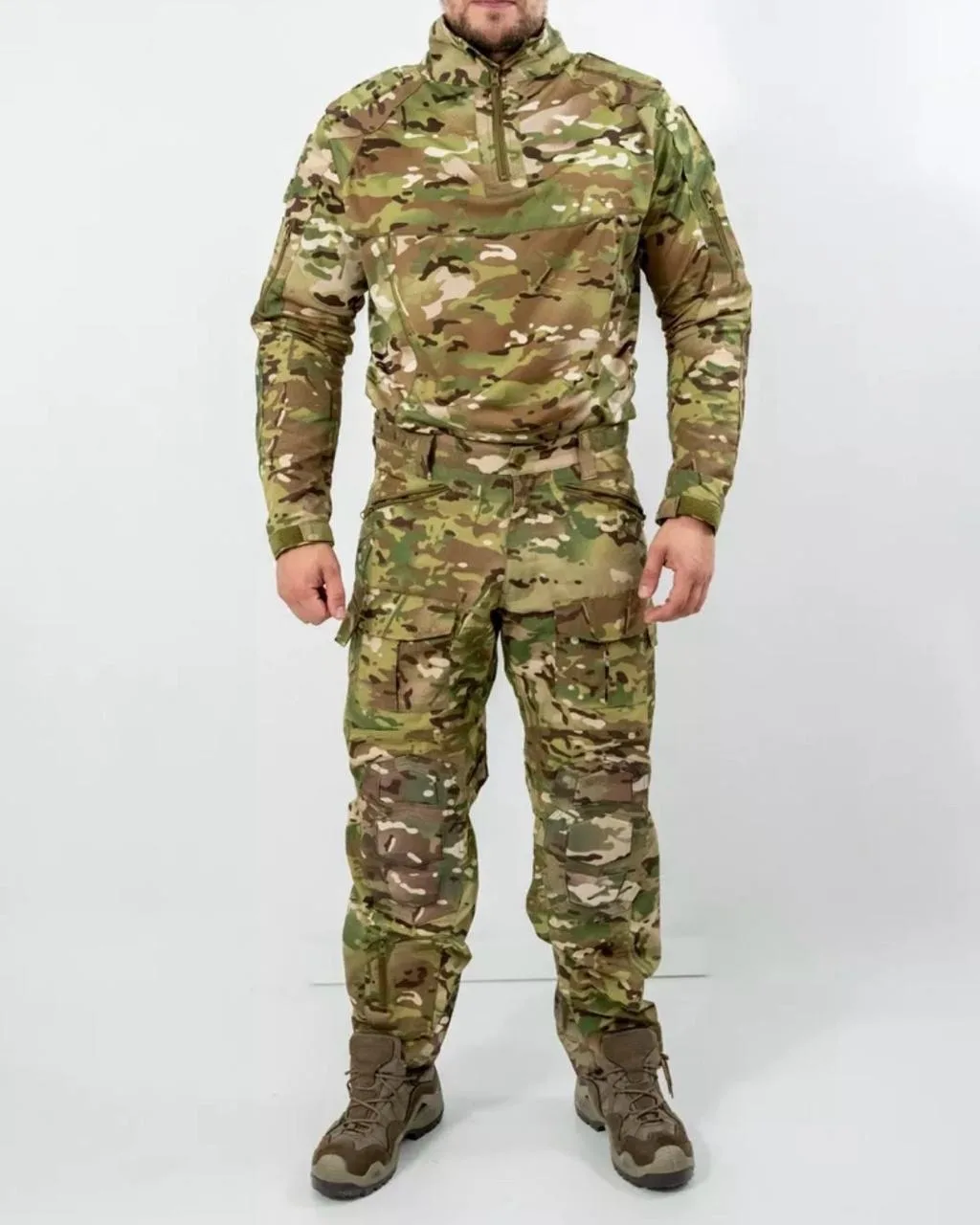 Комплект тактической одежды (полный аналог EMERSONGEAR ALL-WEATHER SUIT & PANT), расцветка «мультикам»