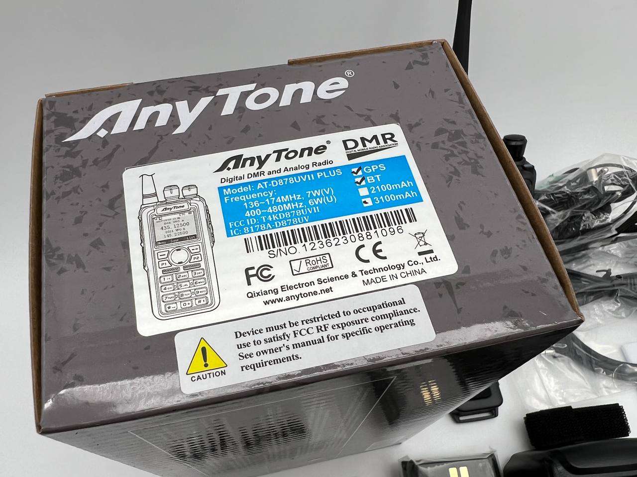 Цифровая радиостанция Anytone AT-D878UV II Plus