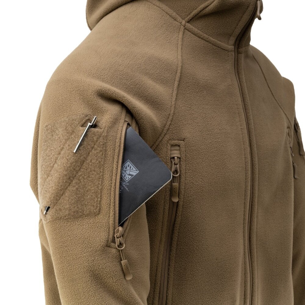 Куртка флисовая Helikon PATRIOT Mk 2 Hybrid (Coyote, XL / Regular)