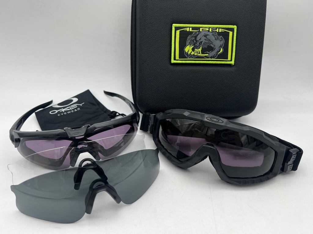 Очки защитные OAKLEY ALPHA 2в1