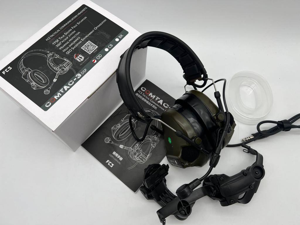 Активные наушники FCS Comtac 3 DSP / FCS TACTICAL COMMUNICATION HEADSETS