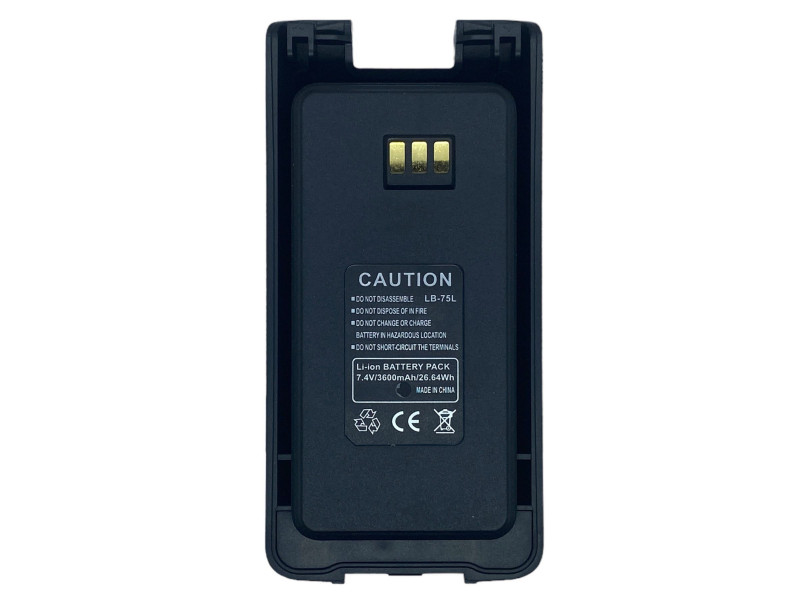 АКБ 3600 mAh для радиостанции TYT MD-UV390