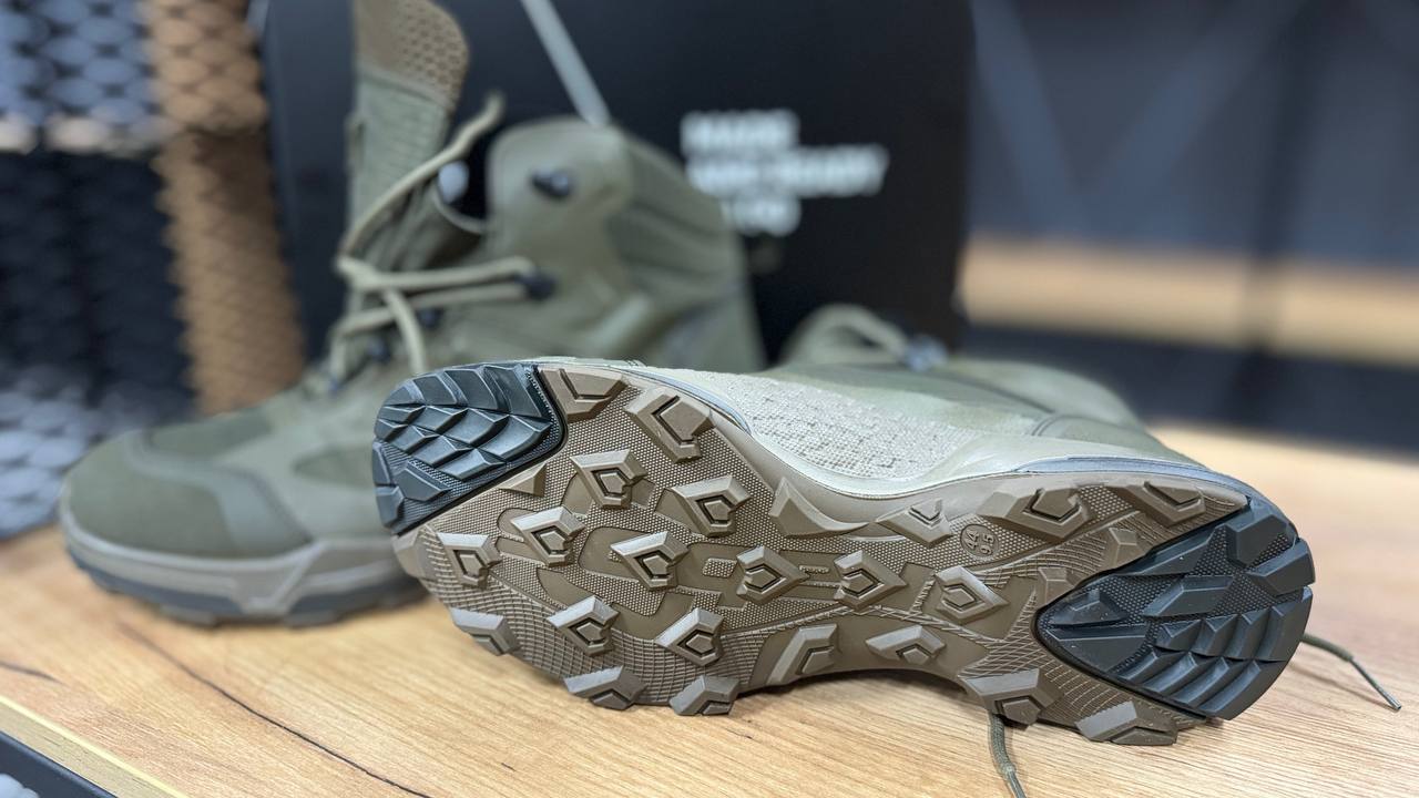 Ботинки "PRABOS" GREYMAN MID SUMMER, цвет Dark Green