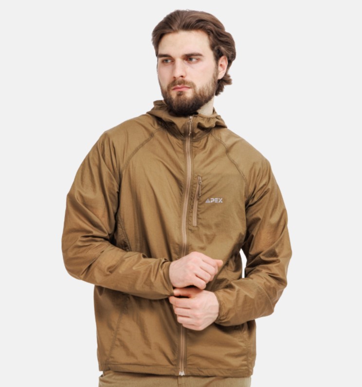 Ветровка Mistral APEX, цвет Mud Brown (L)