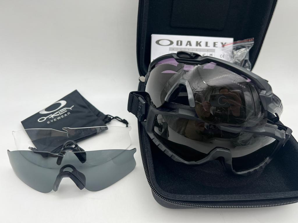 Очки защитные OAKLEY ALPHA 2в1 (Олива)