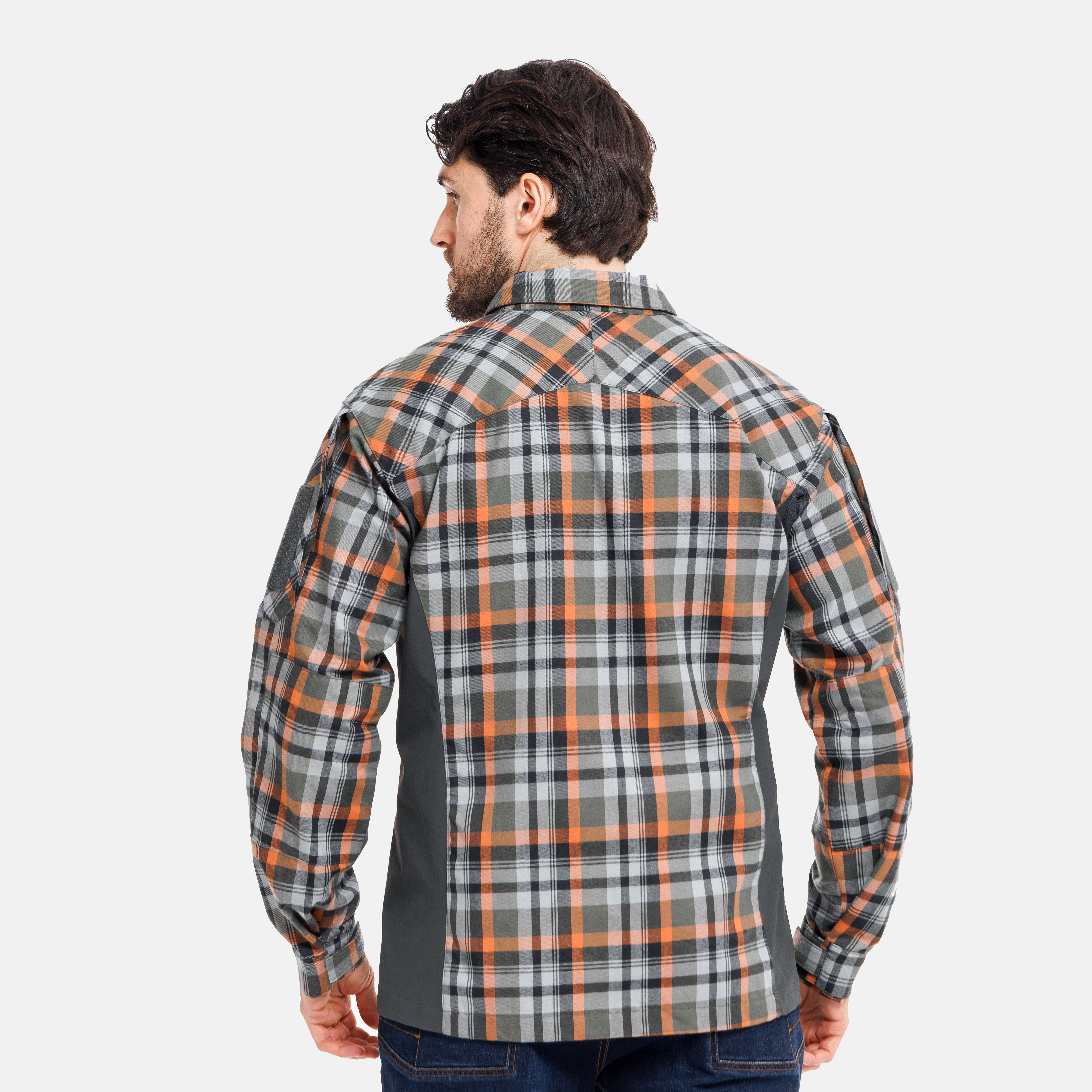 Рубашка Mont Blanc APEX, цвет Olive Plaid (XL (52))