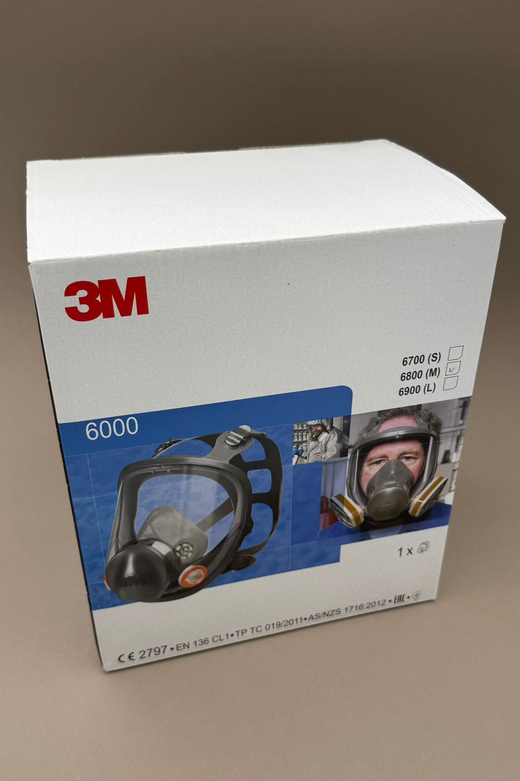 Полнолицевая маска 3M серии 6000 (панорамная)