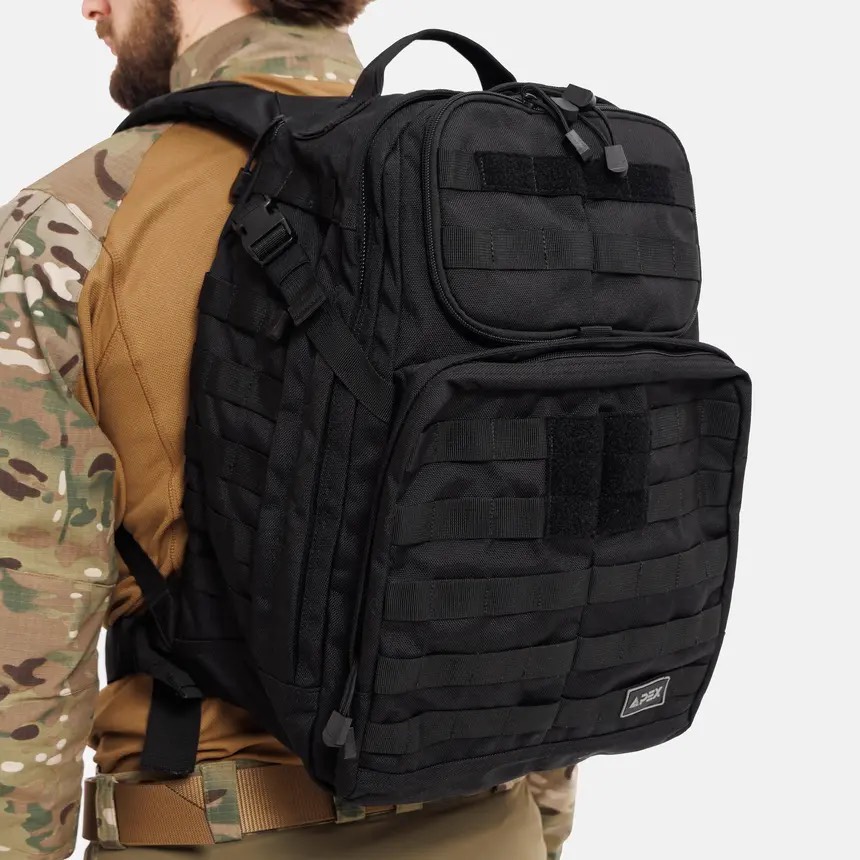 Рюкзак тактический Sky 37 APEX, цвет Black (37 литров)