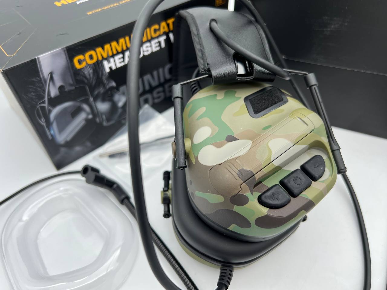 Активные наушники HEADSET V COMMUNICATION (Мультикам (оголовье))