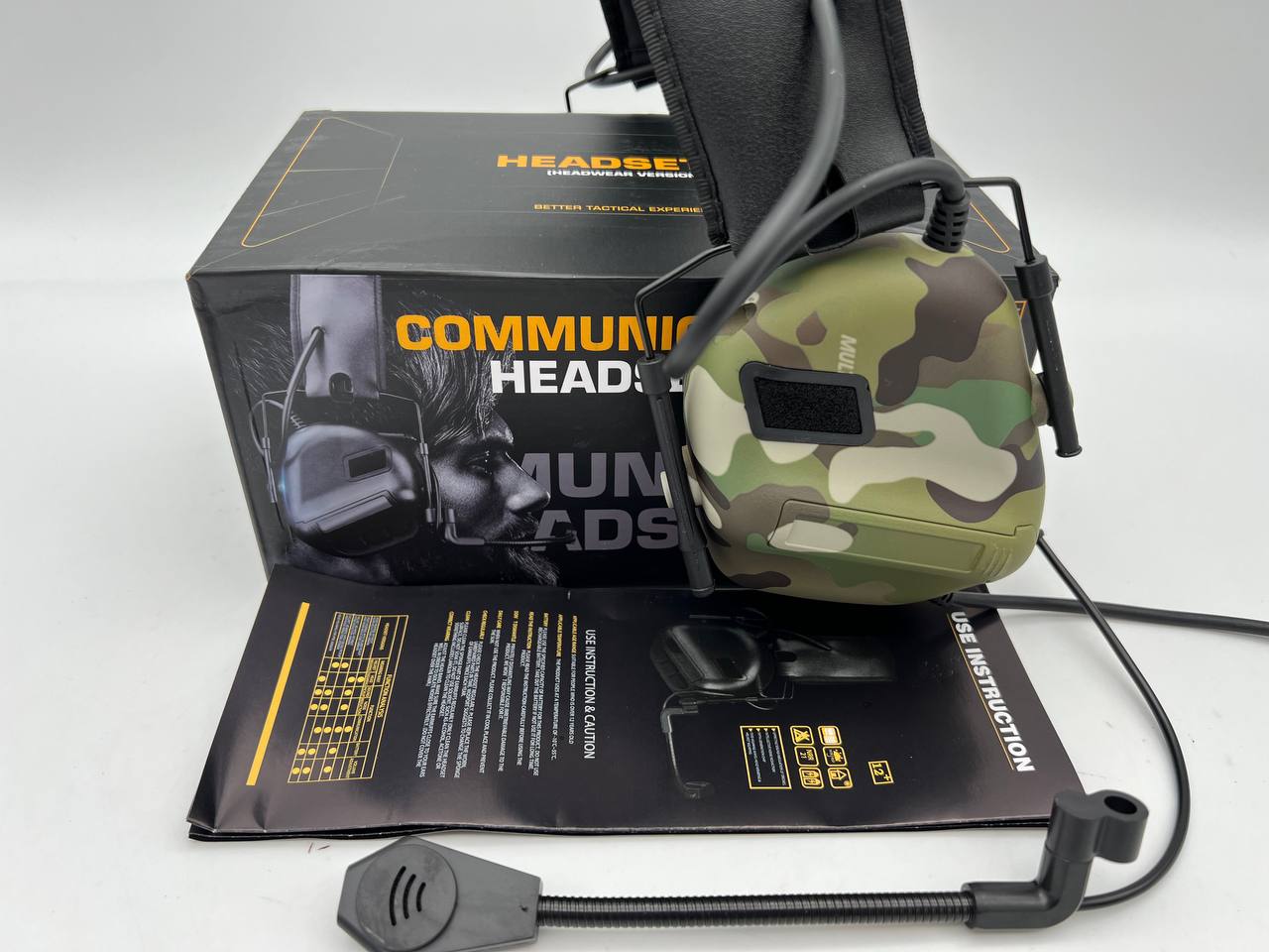 Активные наушники HEADSET V COMMUNICATION (Мультикам (оголовье))