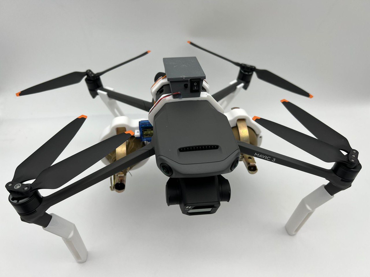 Двойная система сброса груза с проставками для квадрокоптеров DJI Mavic 3