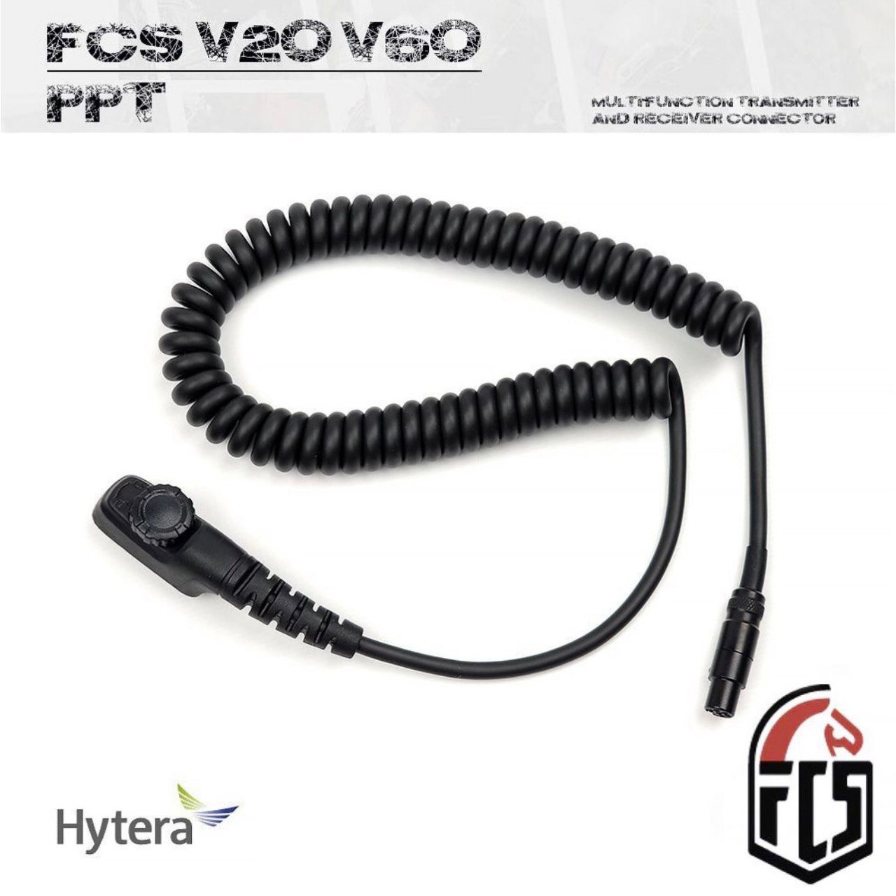 Адаптер подключения кнопок PTT FCS V20 и V60 к радиостанциям Hytera