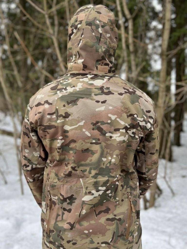 Костюм тактический демисезонный «ESDY» SOFTSHELL / Софтшел (мультикам, 3XL (54-56))