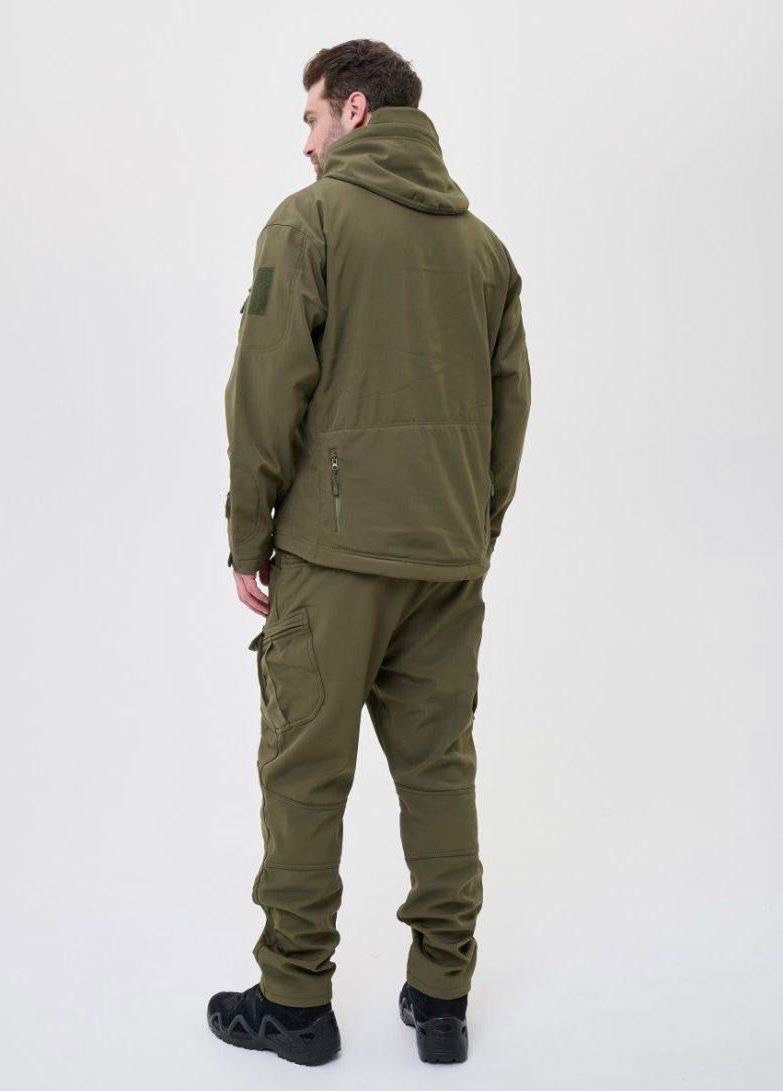 Костюм тактический демисезонный «ESDY» SOFTSHELL / Софтшел (олива, M (46-48))