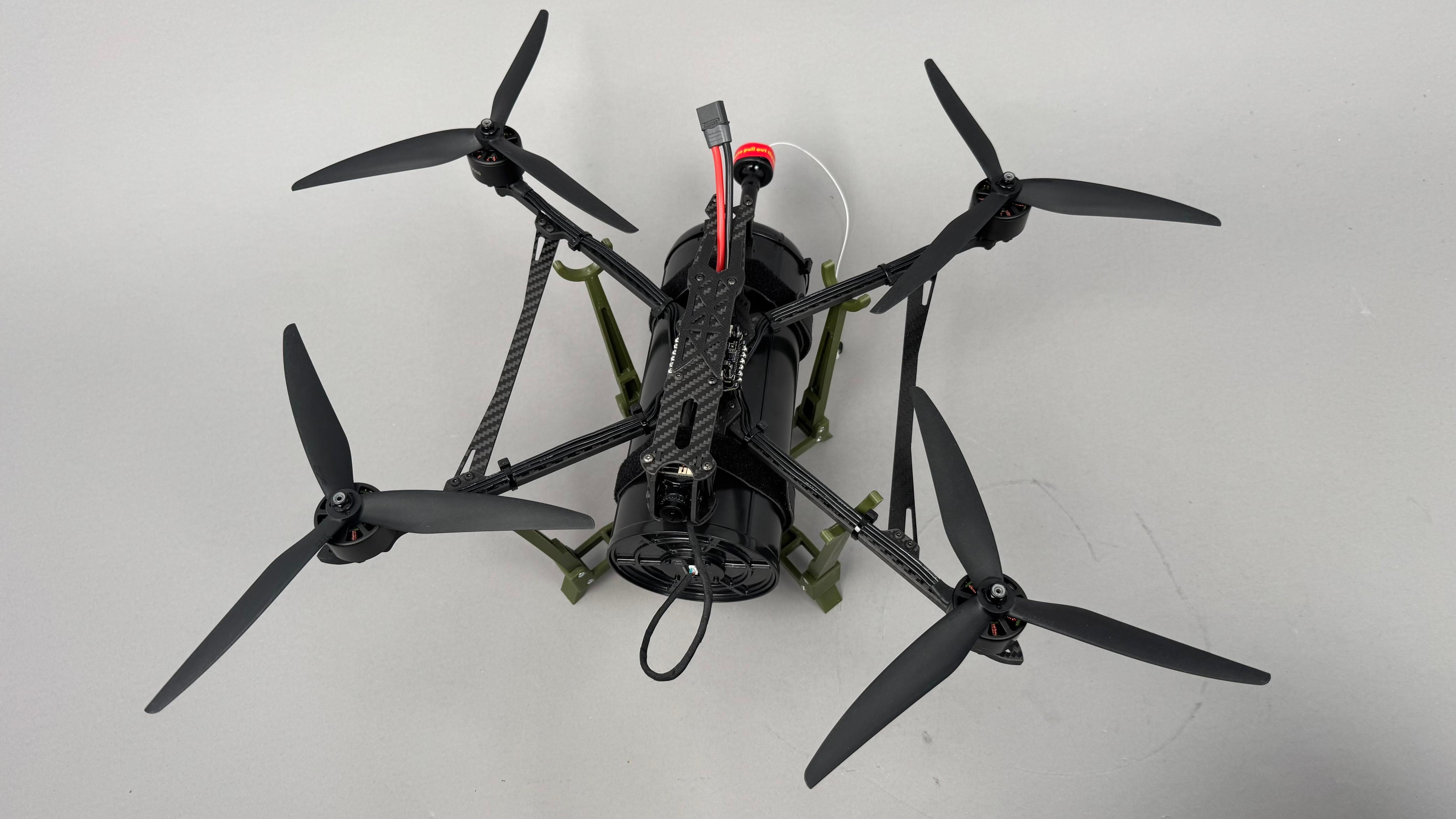 FPV-дрон «Каратель» 10’дюймов под оптоволокно