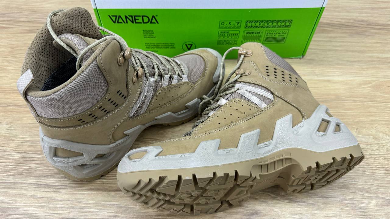 Ботинки "VANEDA" V-Clutch 1192, Pro On Duty Mid Bot (Tan / песочный, 45 (296-302мм))