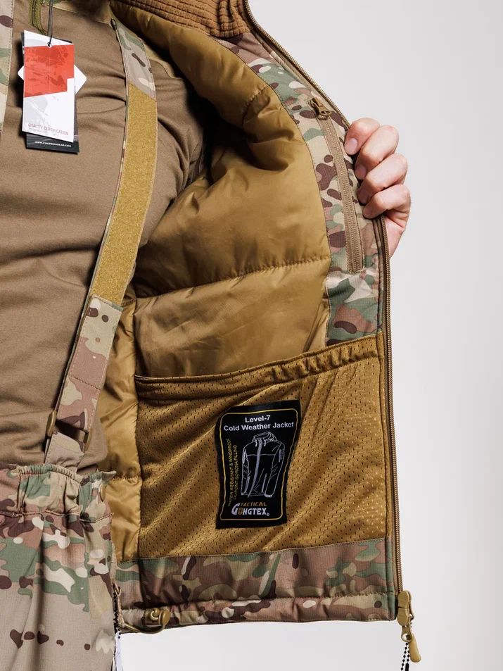 Костюм зимний тактический Gongtex LEVEL 7 (S (48-50), Multicam / мультикам)
