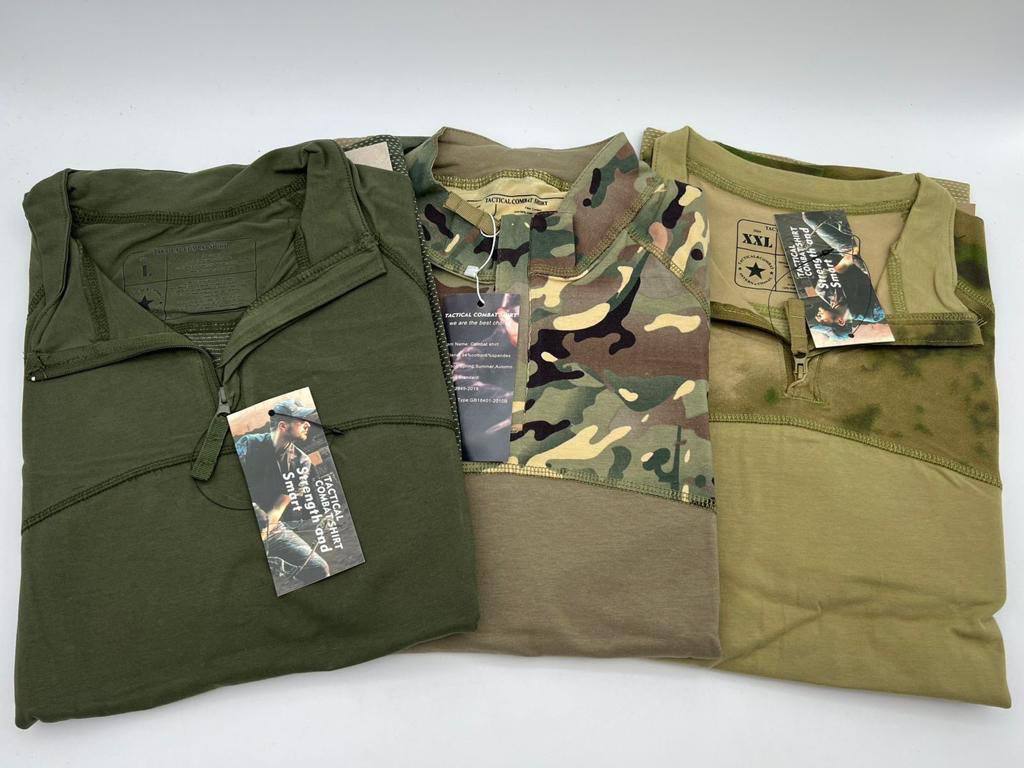 Футболка-поло с коротким рукавом "COMBAT TACTICAL" (мультикам, 2XL)
