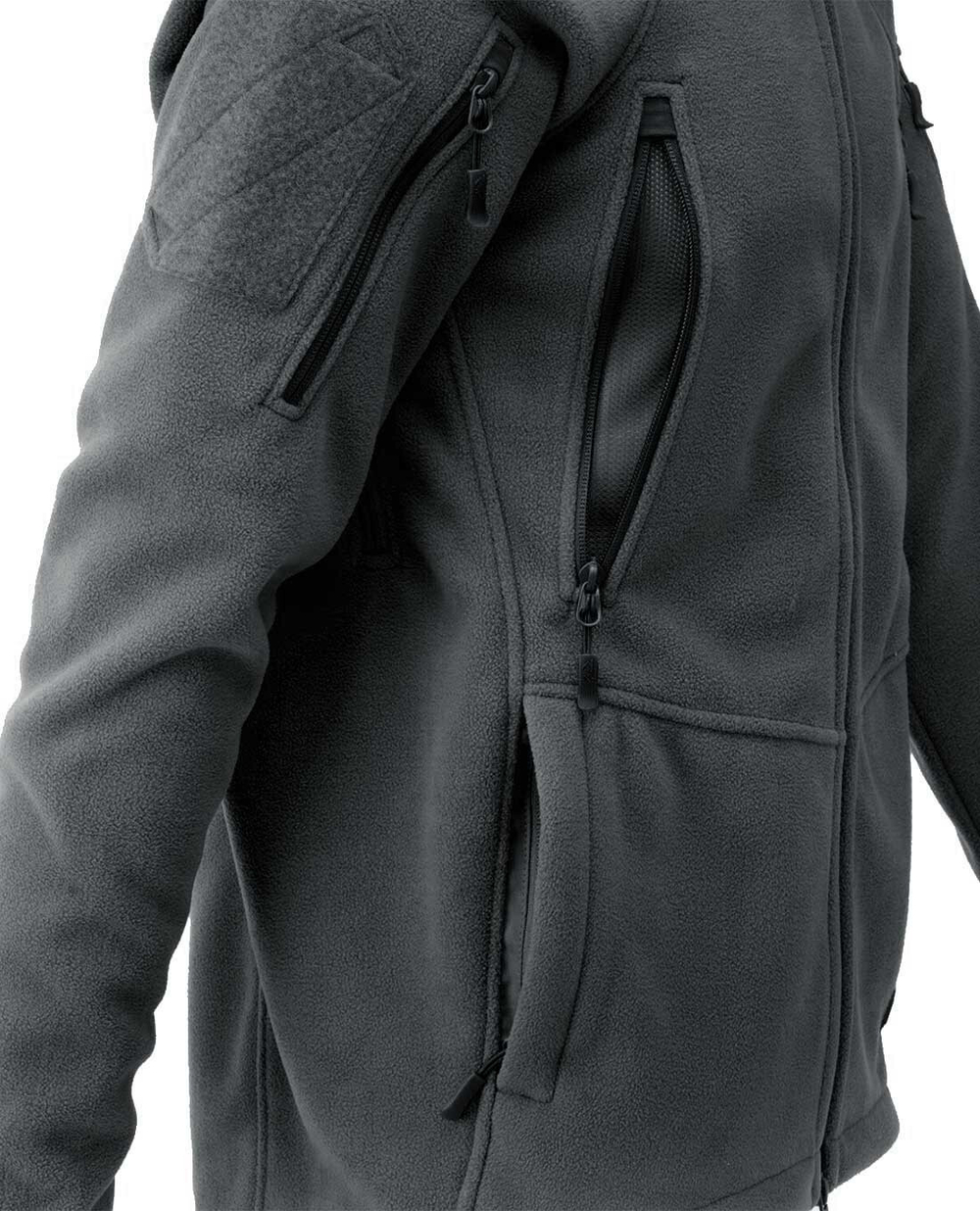 Куртка флисовая Helikon PATRIOT Mk 2 Hybrid (Shadow Grey, L / Regular)