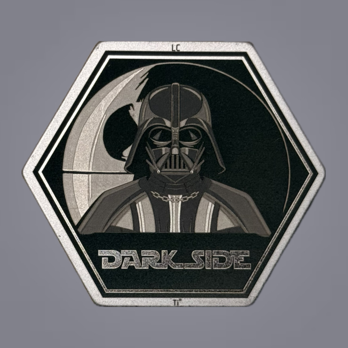 Патч от Not Today (титановый) (Dark side)