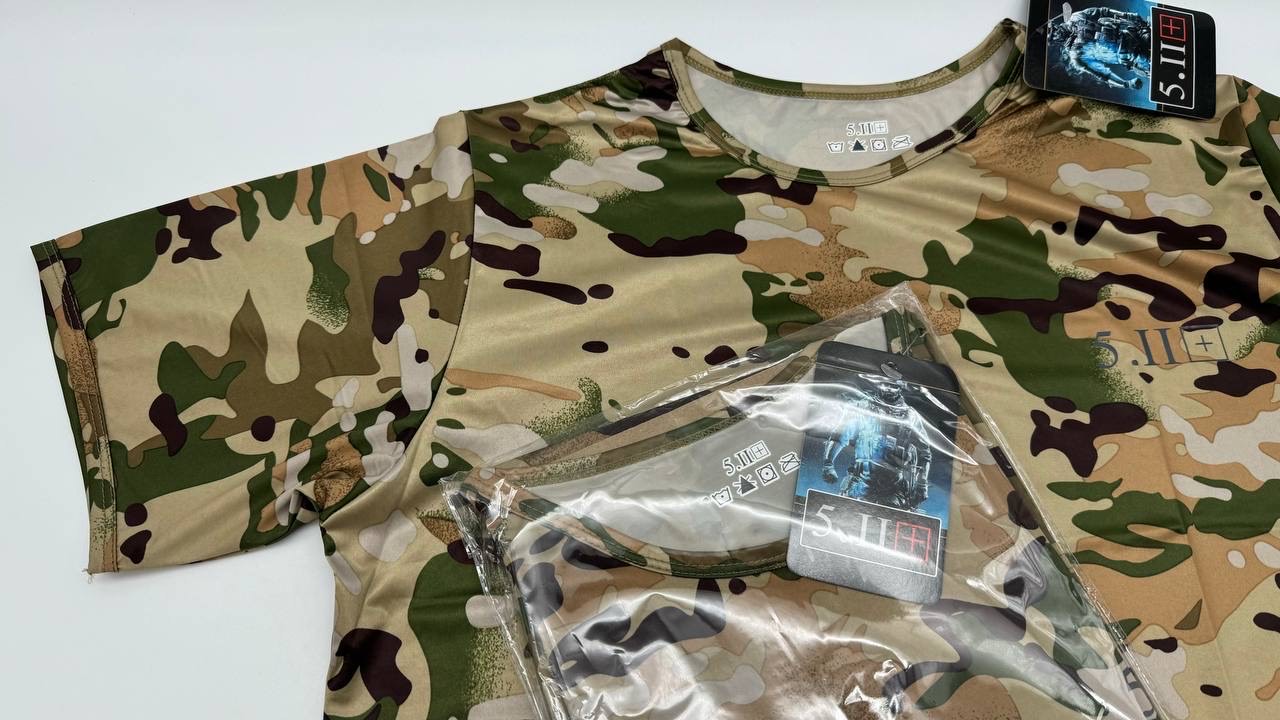 Футболка мужская 5.11 Tactical Series, цвет мультикам (L)