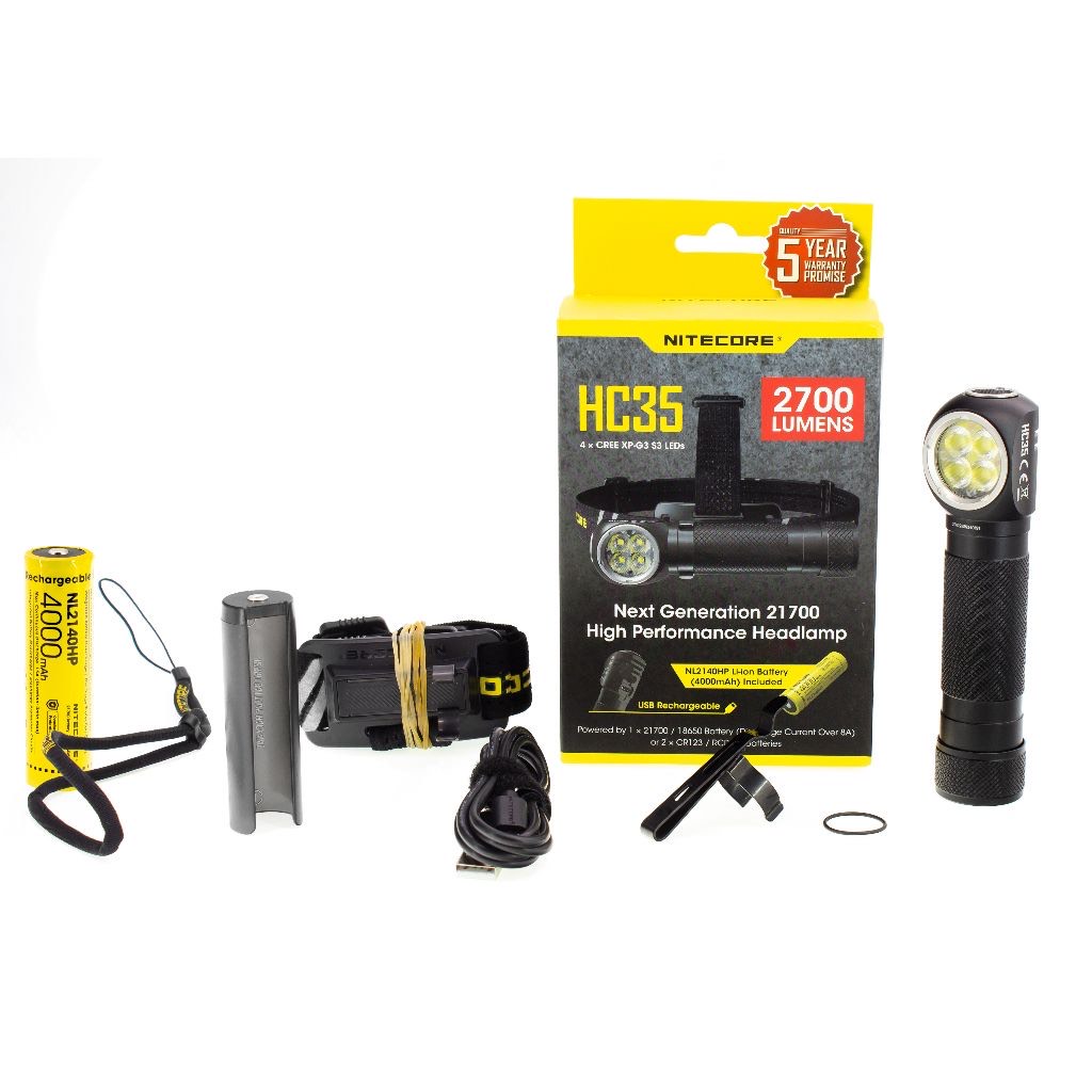 Налобный фонарь Nitecore HC35 2700 люмен