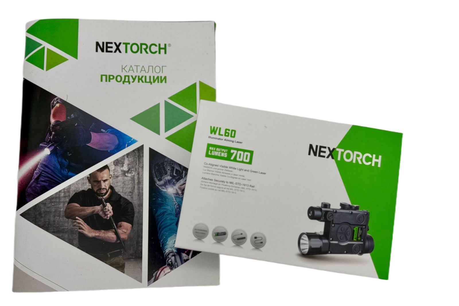 Тактический подствольный фонарь с лазерным прицелом Nextorch WL60 700 люмен