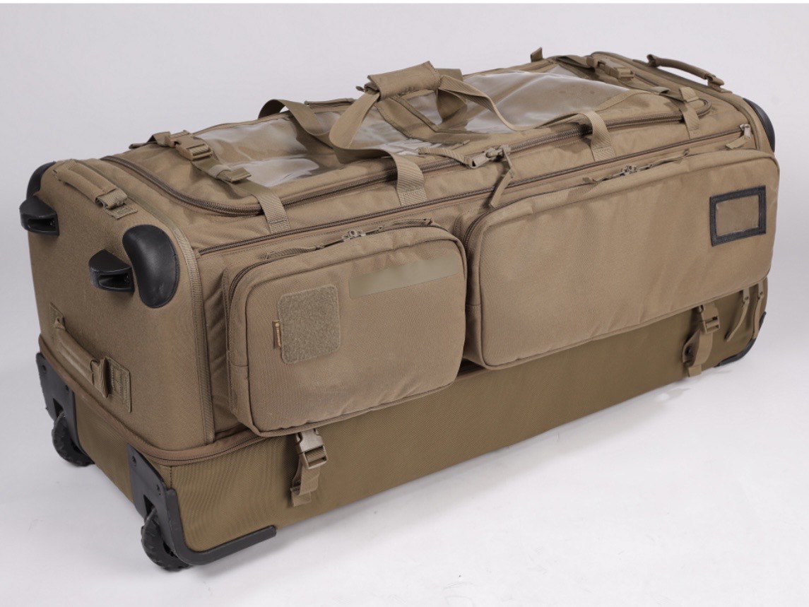 Cумка тактическая на колесах Emersongear (Эмерсонгир) 186 литров, цвет coyote/койот