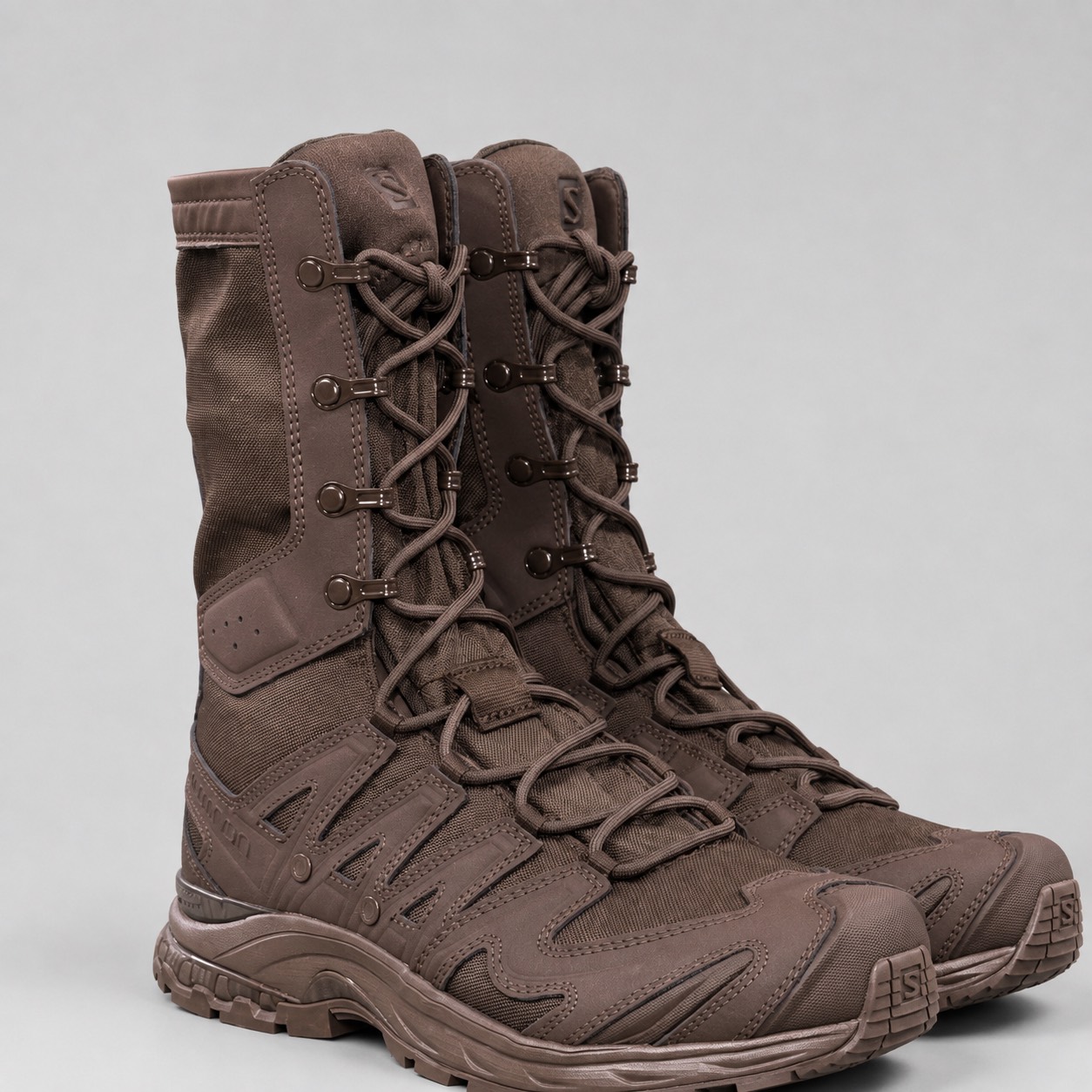 Ботинки XA Forces Jungle SALOMON, цвет Earth Brown (8 (42))