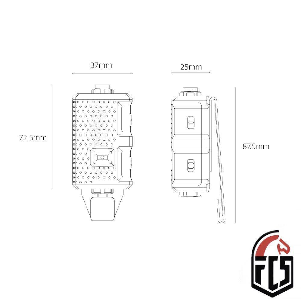 Кнопка PTT FCS V20