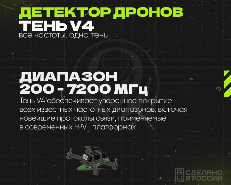 Детектор дронов «ТЕНЬ» V4