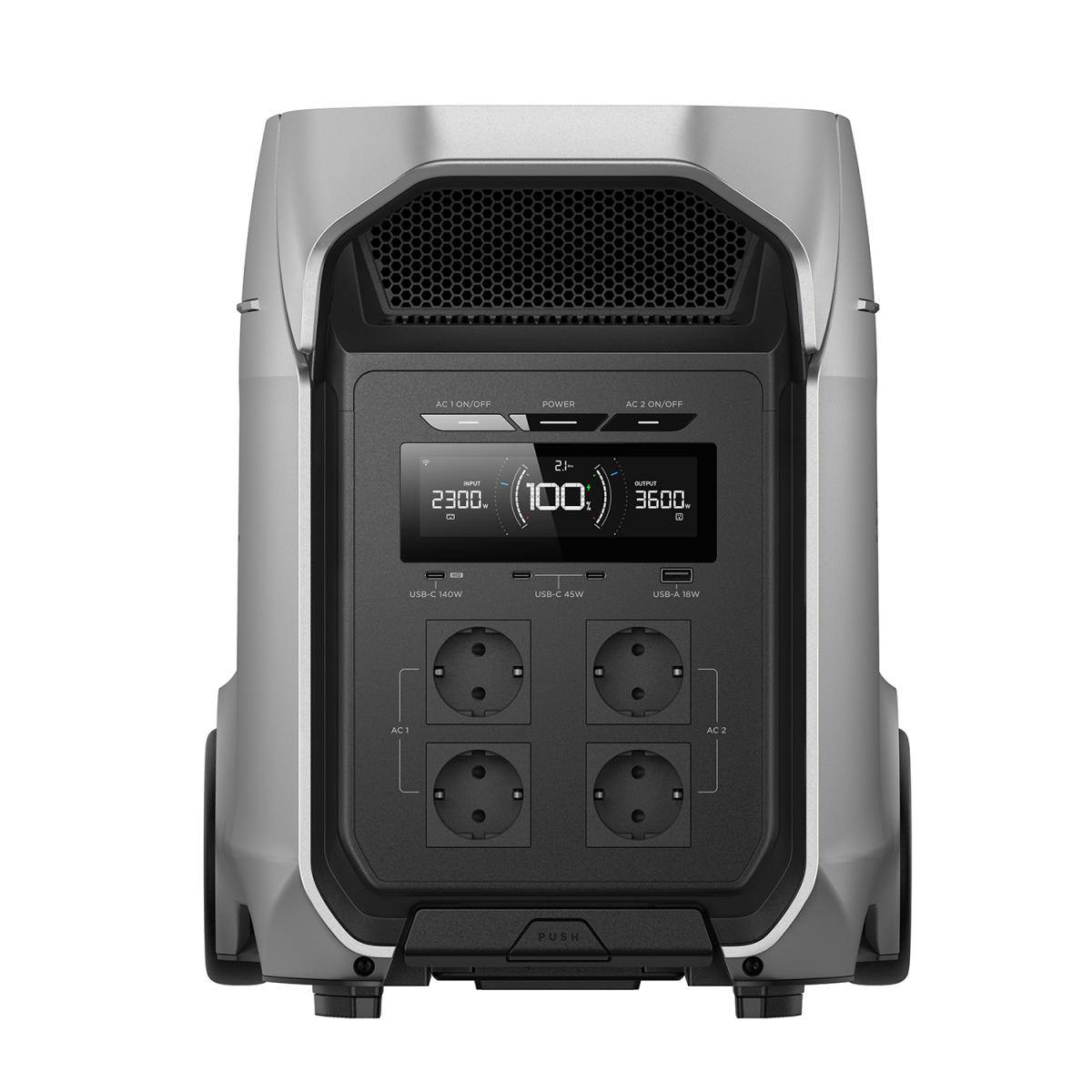 Электростанция EcoFlow Delta 3 Ultra Plus (3кВтч, 3кВт)