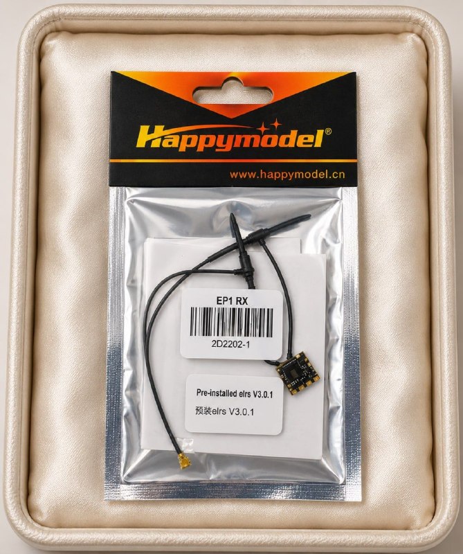 HappyModel EP1 ELRS 2.4 GHz TCXO — приемник ExpressLRS для FPV-дронов и БПЛА
