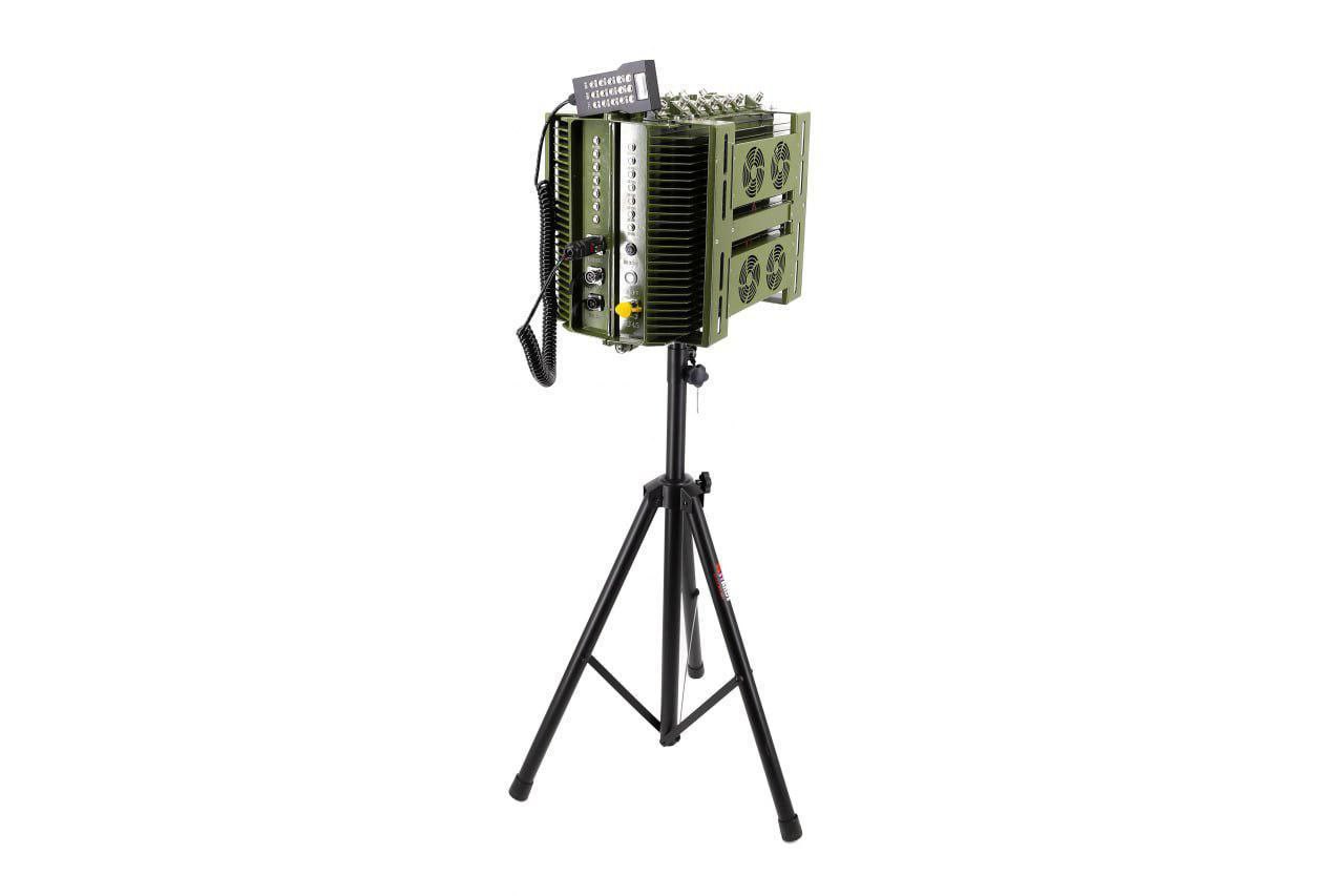 🌐Комплекс РЭБ «СКАНИЯ D10» 500W (100-2600 MHz) + автоматический детектор-определитель купольного типа «👁️ОКО 360»