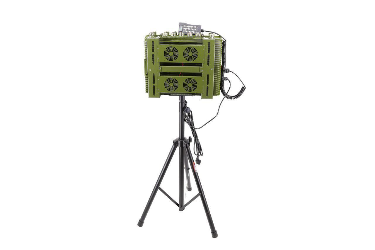 🌐Комплекс РЭБ «СКАНИЯ D10» 500W (100-2600 MHz) + автоматический детектор-определитель купольного типа «👁️ОКО 360»