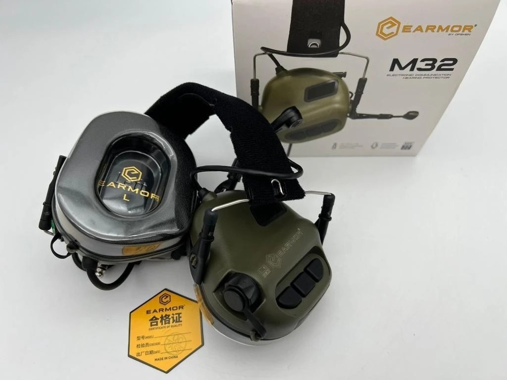 EARMOR M32 активные тактические наушники (MOD4)